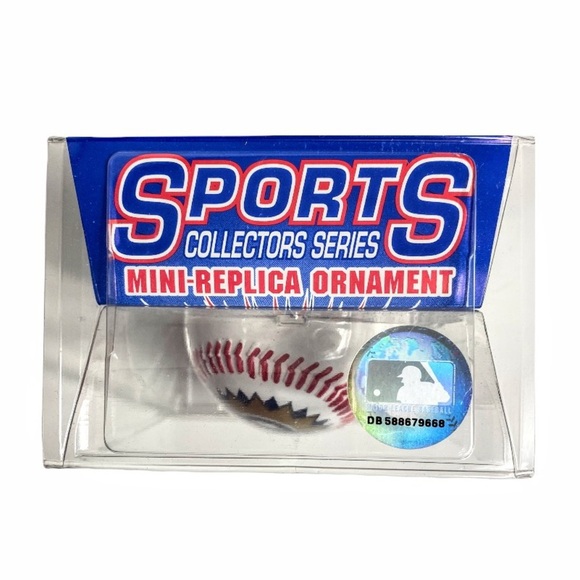 NIB Milwaukee Brewers Christmas Baseball Ornament - Picture 5 of 7